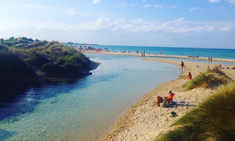 Fiume Idume e foce a Torre Chianca, fotogramma di bellezza